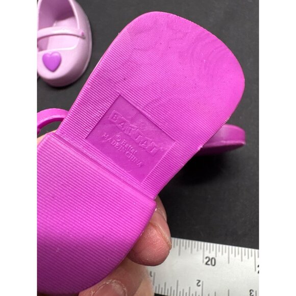 Set Of 6 Battat Doll Shoes For 18" Dolls - Pink & Purple Variety - Picture 4 of 15